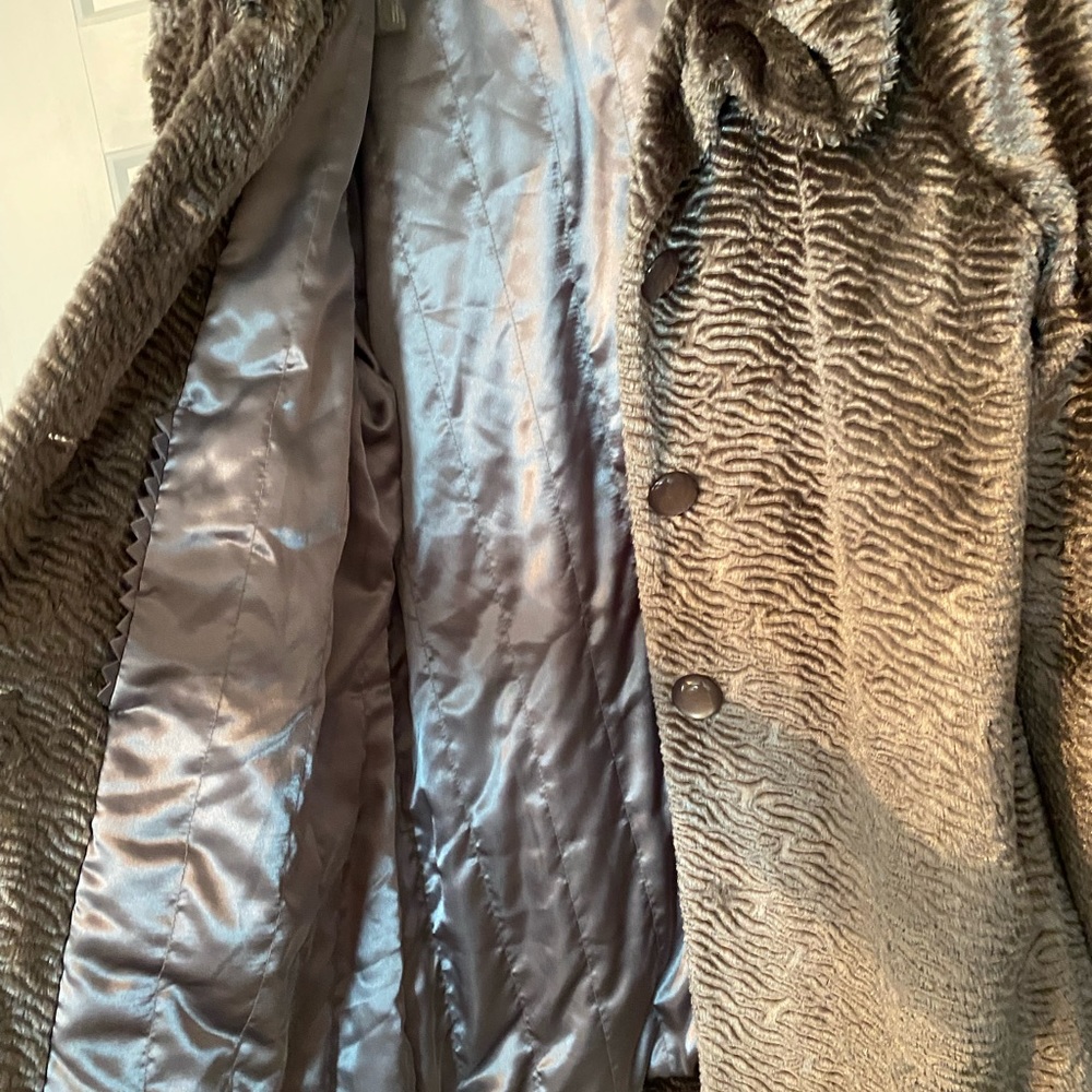 Vintage velvet coat - Picture 3 of 5